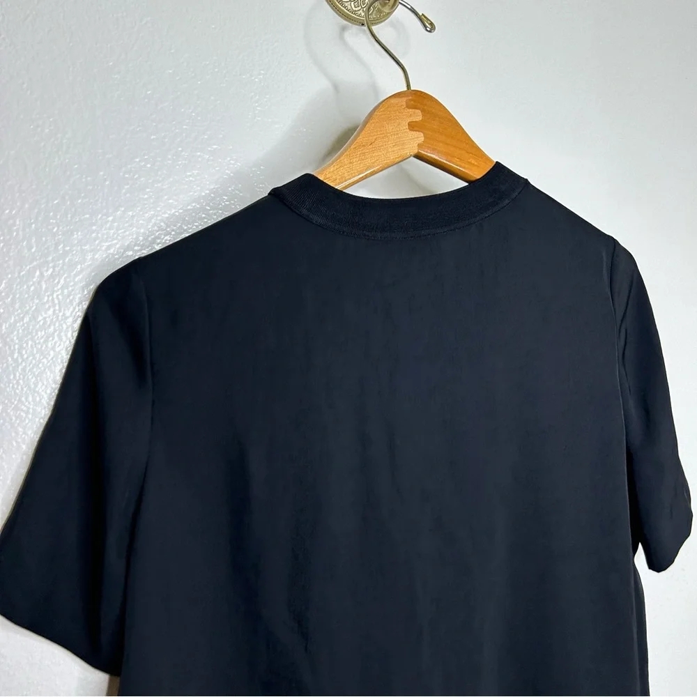 rag & bone Black Short Sleeve Crew Tee - Picture 7 of 10
